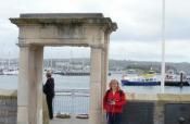 Lady Sonatella at the steps