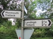 Landogo, and why no milage for Monmouth and Trelleck?
