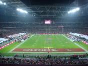 Inside Wembley