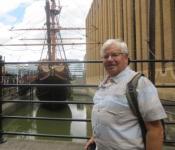 Stefo at the Golden Hinde