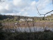 View across the Wye to England.